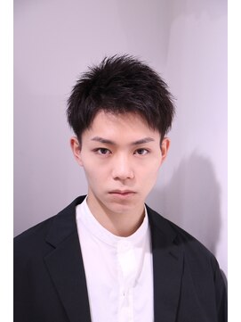 ネイビー(NAVY) ビジネスシーンでも活躍出来るアップバング