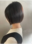 襟足すっきりショートボブ!