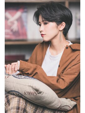 ウェントス ヘアデザイン(VENTUS Hair design) 暗髪×ハンサムショート
