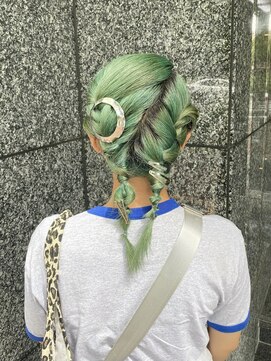 ザ オーダー(THE ORDER) 推しカラーライブヘアアレンジ