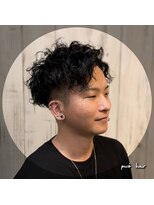 ピヴォヘアー(pivo hair)&nbsp;ツイストスパイラル　メンズマッシュ　ツーブロック