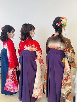 ファーストアイ(First eye)の写真/【卒業式の袴のレンタル可】結婚式の留袖、訪問着、七五三など大切な日の着付けに◎【新横浜駅徒歩0分】