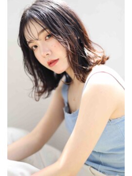 モア メーム(moi meme) 【切りっぱなしロブ】【日本橋人形町】