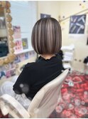 #インナーカラー#ダブルカラー#エフェクトブリーチ#ボブヘア
