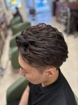 リル 西宮(LiL')&nbsp;【LiL'西宮】アッシュカラーツーブロックショート