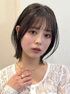 アビー(ABBEY3) 切りっぱなしボブレイヤーボブ大人ボブパツっとボブラインボブ