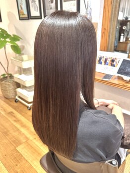 トモリヘアルーム (tomori Hair room)の写真/新次元！髪質改善トリートメントストレート【ネオメテオストレート】で、憧れのツヤ髪ストレートヘアに☆