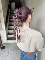 トランク(TRUNK)&nbsp;ラベンダーピンク×アレンジ