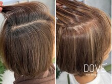 伸びてもなじむ、大人の白髪ぼかし