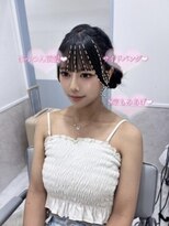 リルミー ミュエナ 大須 矢場町(Lilme myuena)&nbsp;ぱっつん前髪　流れるサイドバング