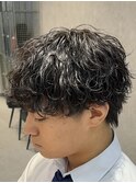 熊本メンズヘアシャドウパーマメンズパーマ