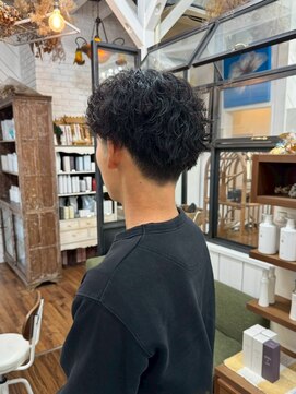 ユイマァル 倉敷(YUIMARL) メンズパーマ20代30代40代ツイストスパイラルパーマ刈り上げ