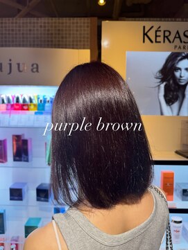 エントランス バイ ビークール(entrance by Be-COOL) purple brown