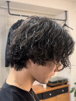 ボーイ(BOY)&nbsp;ミディアムグランジパーマ