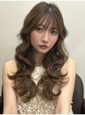 ダメージレスカラー/韓国風巻き髪/髪質改善