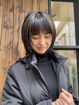 オルネ 代官山(OLUNE)&nbsp;ウルフショートレイヤー/クラゲヘア/ポイントカラー/代官山