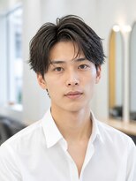 ローム 北花田店(Rome) センターパートコンマヘア毛流れセンターパート束感ショート