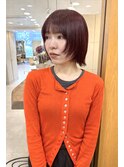 morio 骨格矯正カット　札幌　フェイスレイヤー　秋カラー