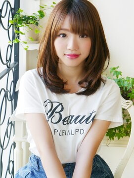 ヘア ジュレ ドゥ(hair jurer deux) 【ヘアジュレドゥ 古居】 ふわ可愛い女子セミディ