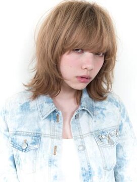 グランシュ 青葉台店(GranCieux) 【QUATRO】姫カット×ミルクティーカラー