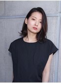 ■M.SLASHセンター南・16★■大人クールなウェットミディ