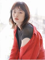 スニップ(Snip)&nbsp;ナチュラルレイヤー_オレンジベージュボブルフ