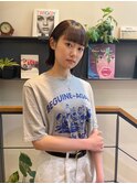【MORGAN】ワイドバングボブ