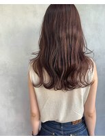キチ(kichi.)&nbsp;[kichi.] セミロング×オレンジブラウン