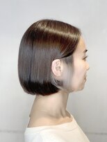 スタンス(stance) イヤリングシルバーが映える!艶々ミニボブ