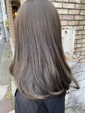 ロイジー(roijir) 表参道roijir オリーブブラウンカラー×髪質改善トリートメント