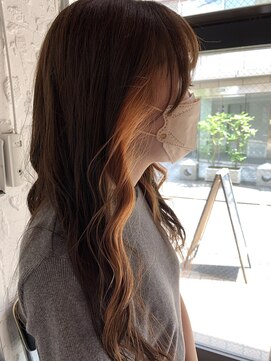 エム(EM) インナーヘアカラー/オレンジ／20代/30代