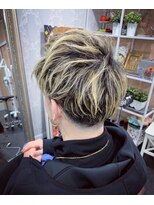 ヘアー アトリエ エゴン(hair atelier EGON)&nbsp;男前刈り上げスタイル