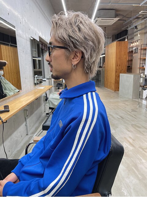 アップバングショート