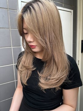 シェノン 表参道(CHAINON) 大人かわいい　韓国レイヤーカット