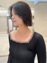 ラ ブレス 北浜プラザ(LaBless)&nbsp;ぱつっと切りっぱなしかきあげボブ（北浜）