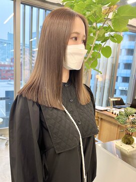 ノエ(noe) ミディアム×ブラウンベージュ