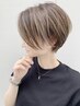 [TAKUMI指名限定/脱白髪染め]白髪ぼかしカラー+TOKIO髪質改善TR ¥10000