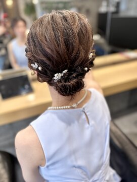 十角髪 ヘアアレンジ