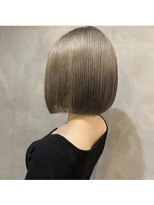 ルフレ 新宿本店1st(Reflet) ボブの艶が際立つ☆グレージュカラー