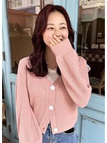 ロチカバイドールヘアー 心斎橋(Rotika by Doll hair) Bordeaux color