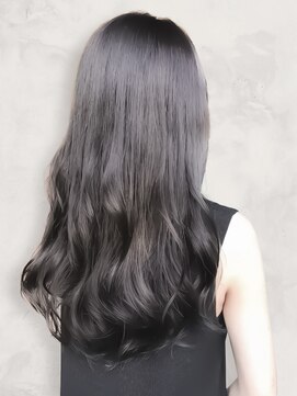 ユキオ オブ ヘアー(YUKIO of Hair) 大人可愛いふんわりカールミストバング外国人風カラーブリーチ