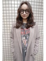 エヌイー(ne' by MAULOA)&nbsp;【ne'by MAULOA】ミディアムロングレイヤー　透け感カラー