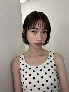 レコ 渋谷(LECO) 透明感ブラウンボブ