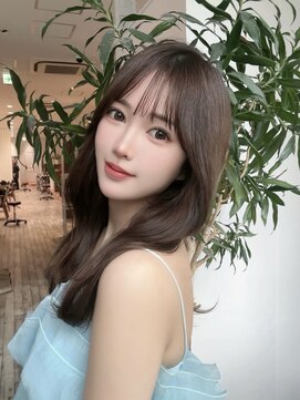 エル 横浜(eL) ★くびレイヤーロンググレージュハイライト