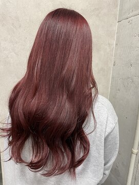 ルノン(LUNON) 暖色系カラー/艶カラー/レッド/ブラウン/ロング