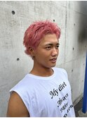 ハイトーンカラー×スパイキーショート