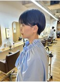耳かけマッシュショート