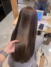 【抜群な透明感とツヤ感！】　　ブリーチなしＷカラー＋トリートメント