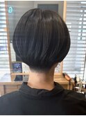 イメチェン★刈り上げ★小顔ハンサムショート★アッシュグレー★