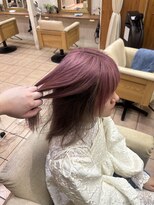 ウィルゴ(VIRGO)&nbsp;インナーカラー/ツートーンカラー/ピンクカラー/グレージュ